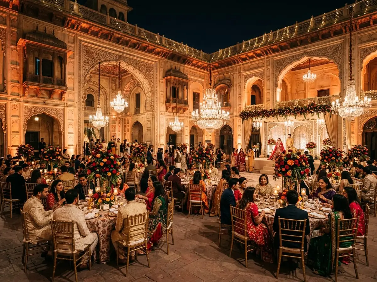 A Four-Function Wedding
