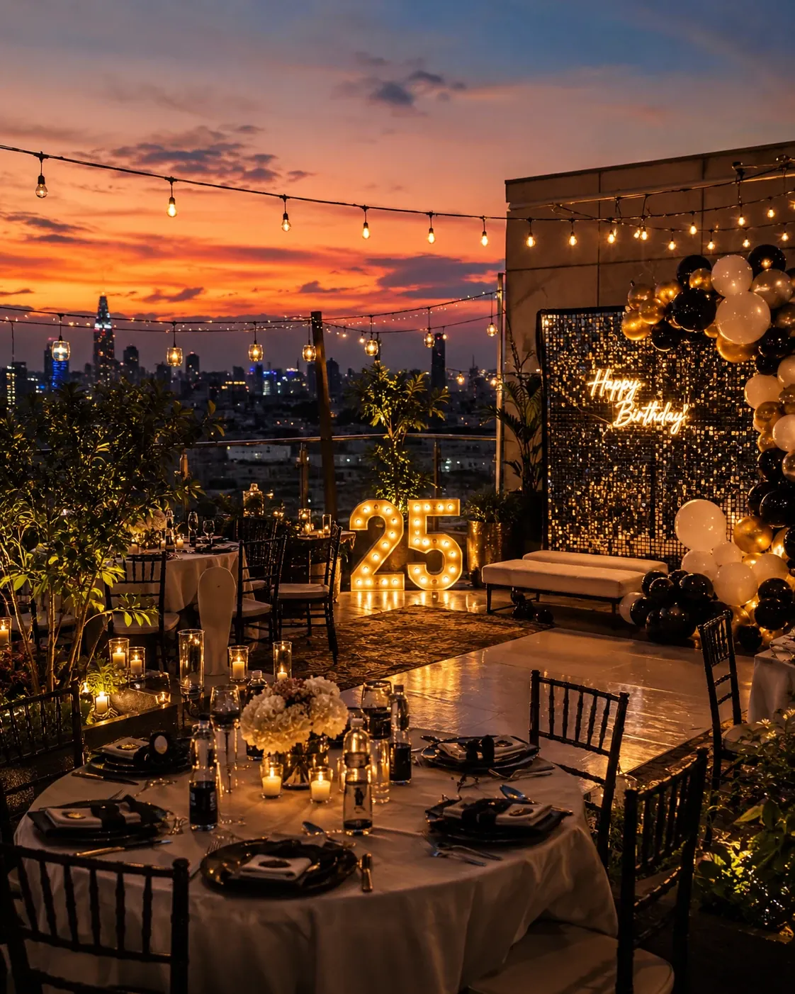 A Rooftop Birthday
